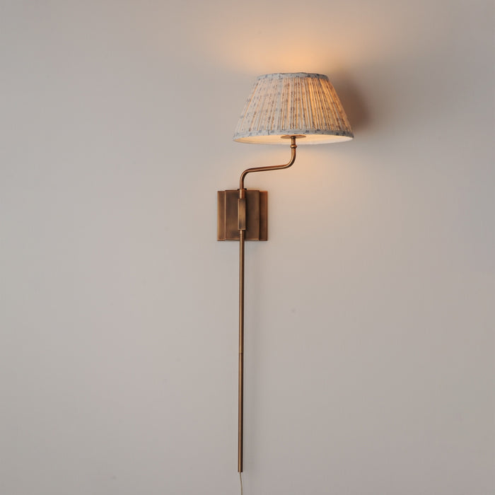 Maxim - 18410BWWBR - One Light Wall Sconce - Dunbridge - Weathered Brass