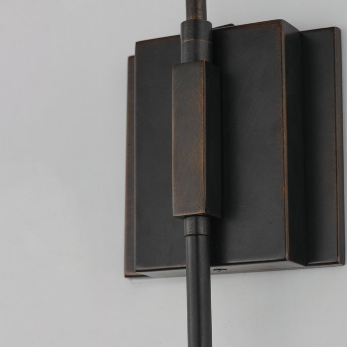 Maxim - 18410OWANB - One Light Wall Sconce - Dunbridge - Antique Bronze