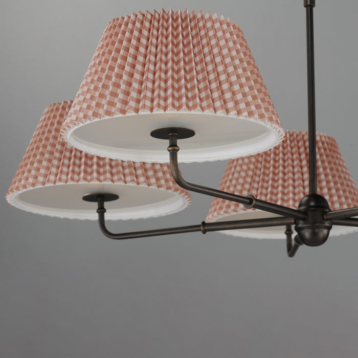 Maxim - 18415RBANB - Five Light Chandelier - Dunbridge - Antique Bronze