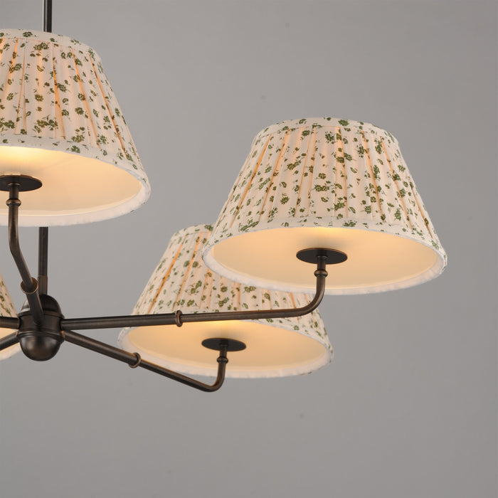 Maxim - 18415OWANB - Five Light Chandelier - Dunbridge - Antique Bronze