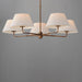 Maxim - 18415OFWBR - Five Light Chandelier - Dunbridge - Weathered Brass