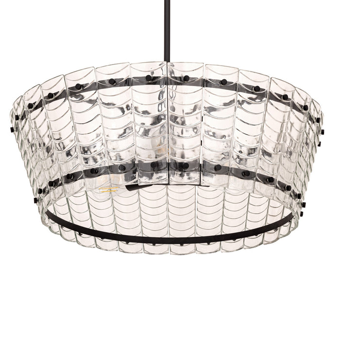 Maxim - 21874CLBZ - Four Light Chandelier - Ruche - Bronze