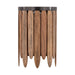 Maxim - 22510WNGM - One Light Wall Sconce - Marimba - Walnut