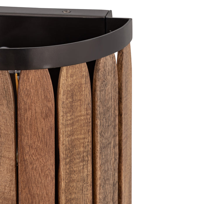 Maxim - 22510WNGM - One Light Wall Sconce - Marimba - Walnut