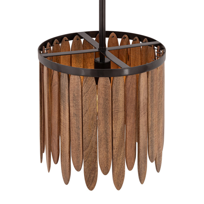 Maxim - 22511WNGM - One Light Pendant - Marimba - Walnut