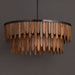 Maxim - 22513WNGM - Seven Light Pendant - Marimba - Walnut