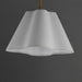 Maxim - 18101WTNAB - One Light Pendant - Saxon - Natural Aged Brass