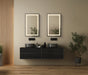 ET2 - E42092-BK - LED Mirror - Framed - Black