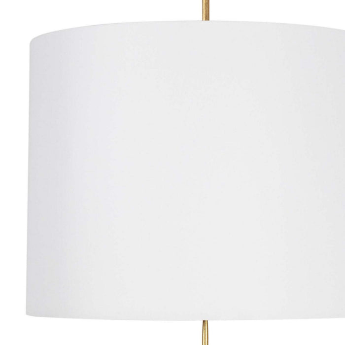 Regina Andrew - 16-1519WT - Three Light Pendant - Clove - Antique Gold Leaf