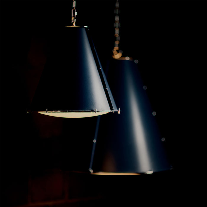 Regina Andrew - 16-1220BLUPN - One Light Chandelier - French - Blue