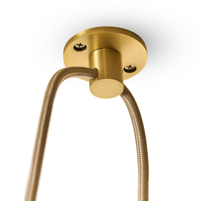 Regina Andrew - 16-1490 - Three Light Chandelier - Selene - Natural