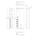 W.A.C. Lighting - PS-24DC-U288R-CSDU - Remote Power Supply - Duet - Invisiled Duet - Black
