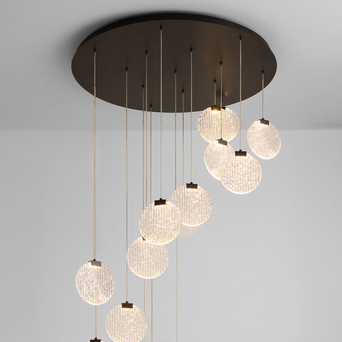 Quorum - 3-6052-15 - LED Pendant - Axiom - Black
