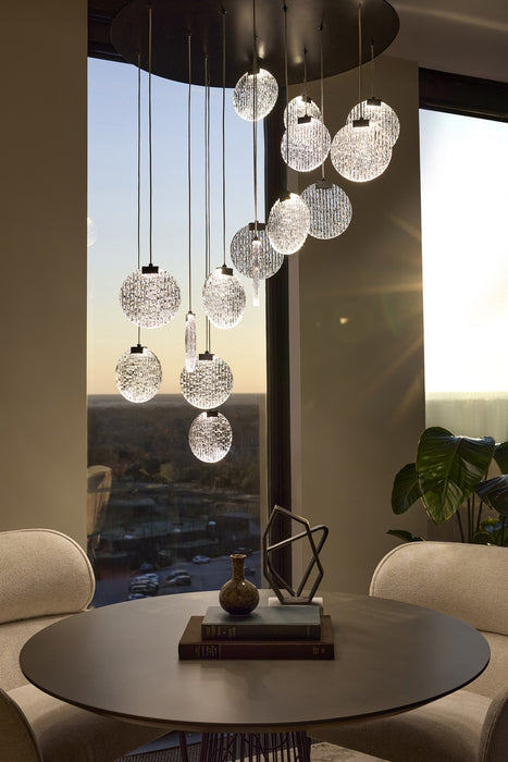 Quorum - 3-6052-15 - LED Pendant - Axiom - Black