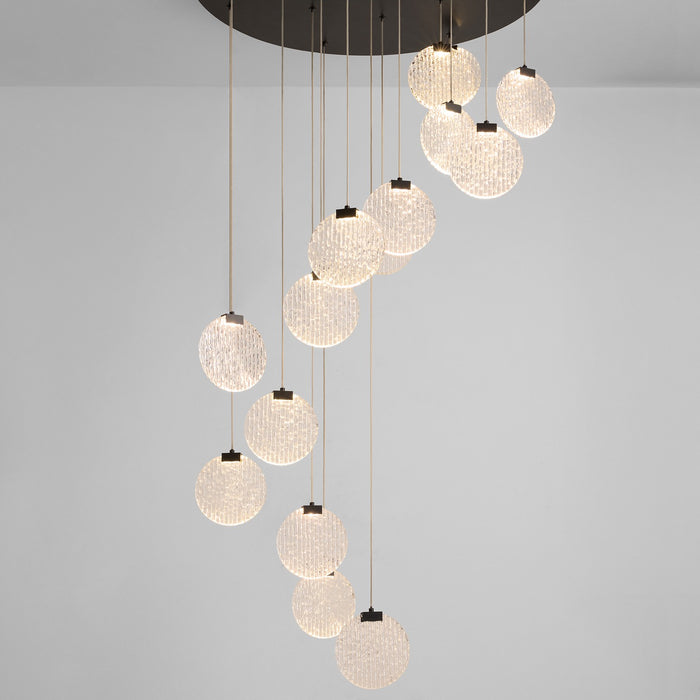 Quorum - 3-6052-15 - LED Pendant - Axiom - Black