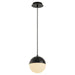 Quorum - 3-6710-15 - LED Pendant - Luna - Black
