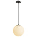Quorum - 3-6730-15 - LED Pendant - Luna - Black