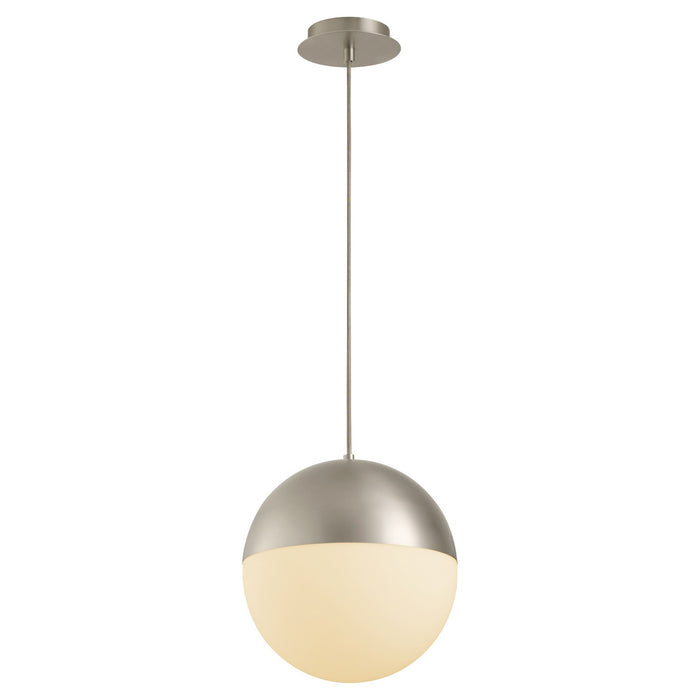 Quorum - 3-6730-24 - LED Pendant - Luna - Satin Nickel