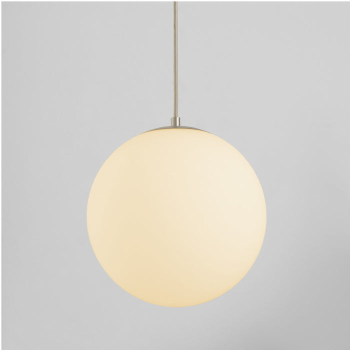 Quorum - 3-6730-24 - LED Pendant - Luna - Satin Nickel