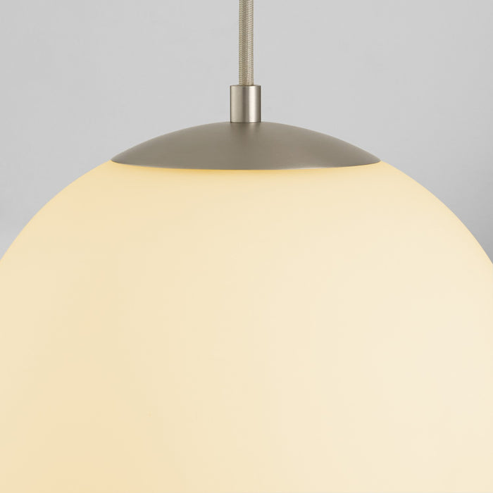 Quorum - 3-6730-24 - LED Pendant - Luna - Satin Nickel