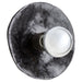 Quorum - 53-8-5947 - One Light Wall Sconce - Del Rey - Brushed Brass|Matte Black