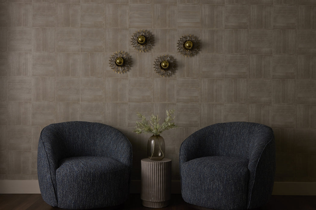 Quorum - 54-10-47 - One Light Wall Sconce - Ondine - Brushed Brass