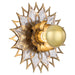 Quorum - 54-10-47 - One Light Wall Sconce - Ondine - Brushed Brass