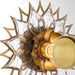 Quorum - 54-10-47 - One Light Wall Sconce - Ondine - Brushed Brass