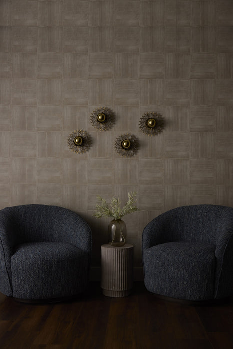 Quorum - 54-10-47 - One Light Wall Sconce - Ondine - Brushed Brass
