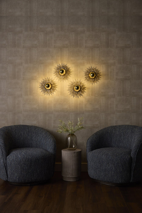 Quorum - 54-10-47 - One Light Wall Sconce - Ondine - Brushed Brass