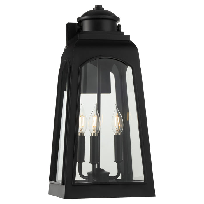 Quorum - 7421-20-59 - Three Light Outdoor Wall Mount - Francis - Matte Black