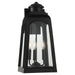 Quorum - 7421-20-59 - Three Light Outdoor Wall Mount - Francis - Matte Black