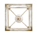 Golden - 0885-S AI - One Light Pendant - Laurent - Antique Ivory