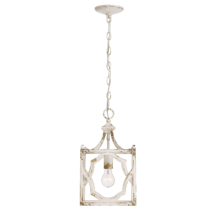 Golden - 0885-S AI - One Light Pendant - Laurent - Antique Ivory