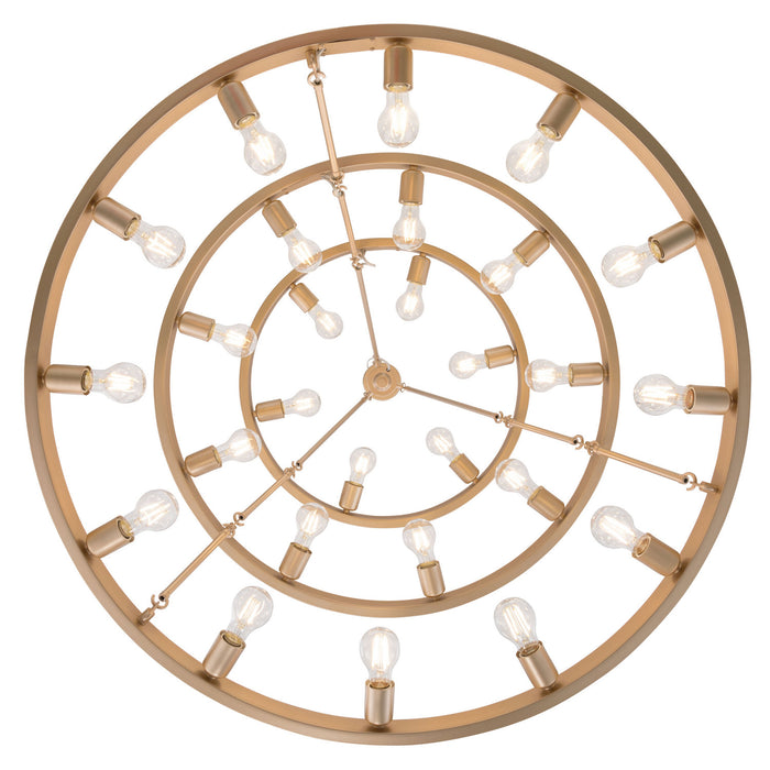 Golden - 1019-6-9-12 FRG - 27 Light Chandelier - Castile - French Gold