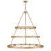 Golden - 1019-6-9-12 FRG - 27 Light Chandelier - Castile - French Gold