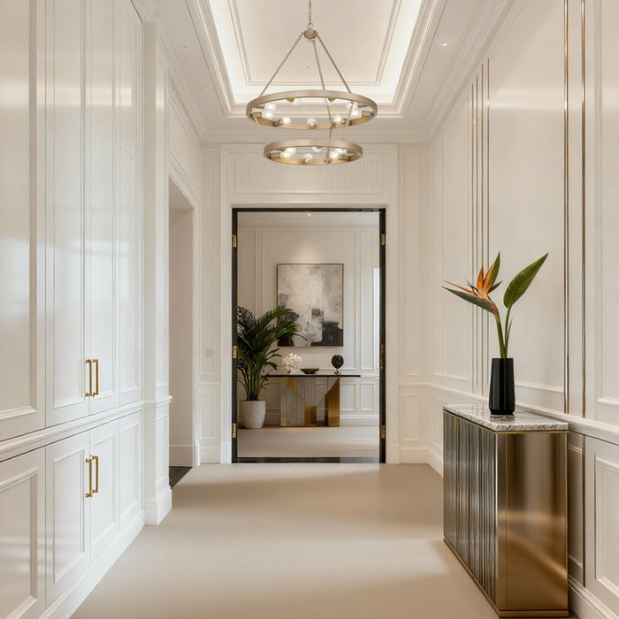 Golden - 1019-96 FRG - 15 Light Chandelier - Castile - French Gold