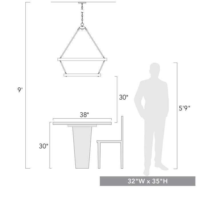 Golden - 1019-96 FRG - 15 Light Chandelier - Castile - French Gold