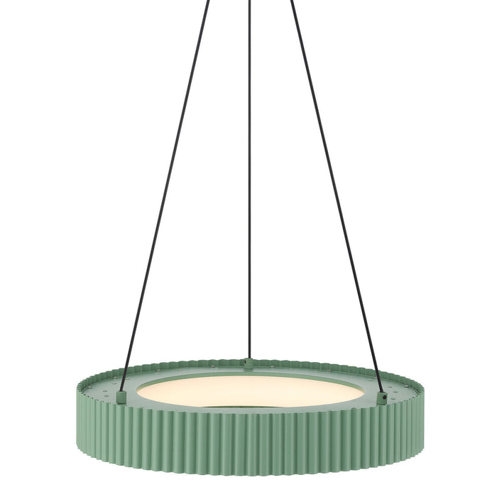 Golden - 1146-20 PI - LED Pendant - Sashay - Pistachio