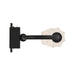 Golden - 1517-OWL4 BLK-FST - LED Outdoor Wall Mount - Geode - Matte Black