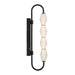 Golden - 1517-OWL4 BLK-FST - LED Outdoor Wall Mount - Geode - Matte Black