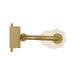 Golden - 1517-OWL4 SBG-FST - LED Outdoor Wall Mount - Geode - Satin Brushed Gold