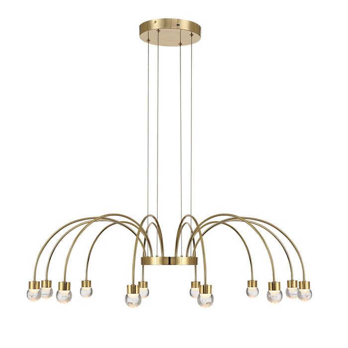Golden - 1573-12 TG-A - LED Chandelier - Vario - Titanium Gold