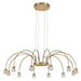 Golden - 1573-12 TG-B - LED Chandelier - Vario - Titanium Gold