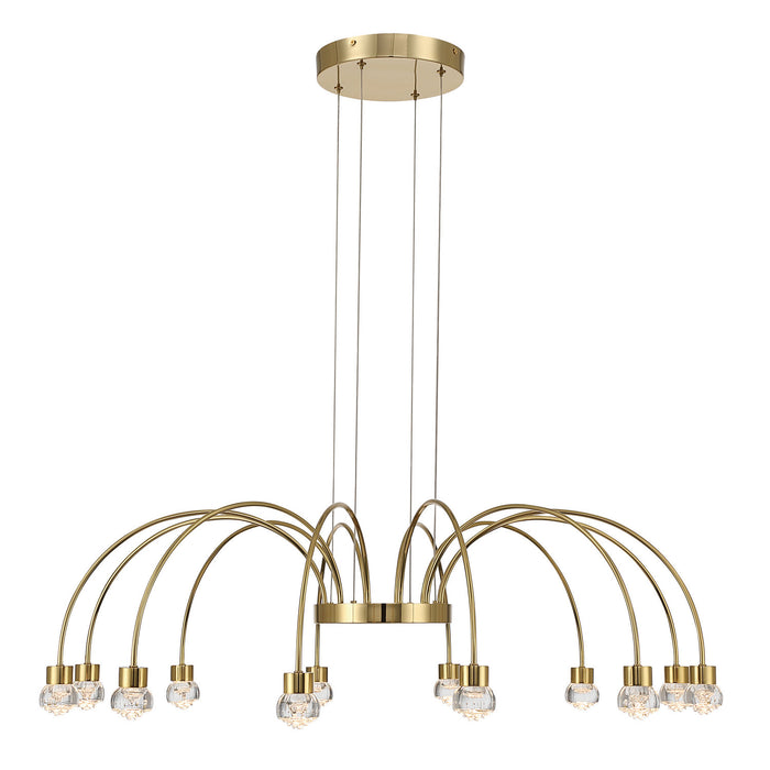 Golden - 1573-12 TG-B - LED Chandelier - Vario - Titanium Gold