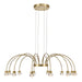 Golden - 1573-12 TG-B - LED Chandelier - Vario - Titanium Gold