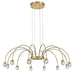 Golden - 1573-12 TG-C - LED Chandelier - Vario - Titanium Gold