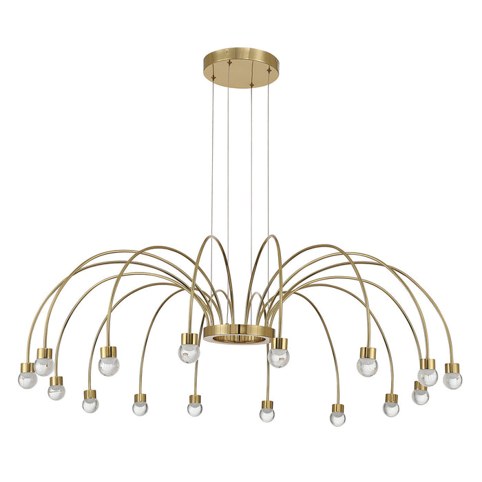 Golden - 1573-16 TG-A - LED Chandelier - Vario - Titanium Gold