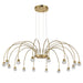 Golden - 1573-16 TG-B - LED Chandelier - Vario - Titanium Gold