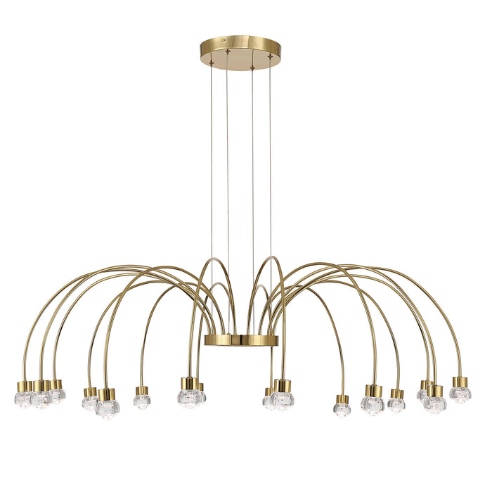 Golden - 1573-16 TG-B - LED Chandelier - Vario - Titanium Gold